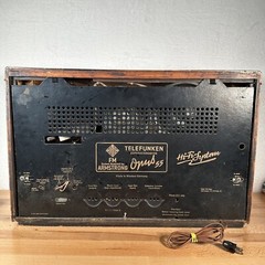 Telefunken OPUS 55 Hifi-System Broadcast Receiver – Western Germany Vintage/Rare