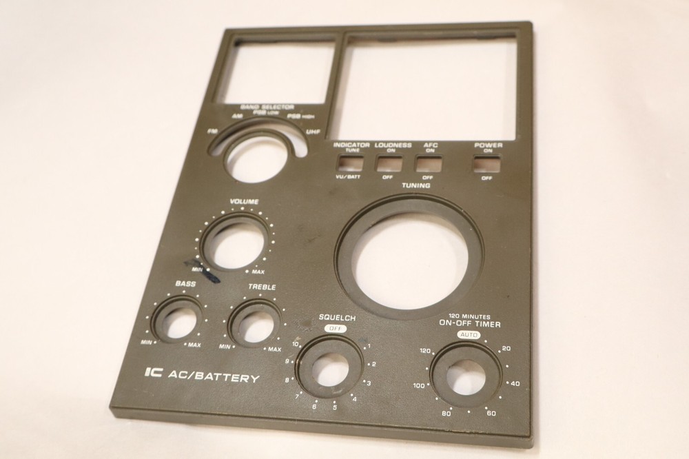 Panasonic rf-1170 Receiver Part Control Knob Cover