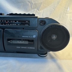 Vtg Lenoxx Sound AM/FM Stereo Radio/Duel Cassette Recorder #CT-743 Working