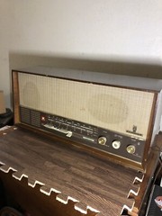 Working Vintage Tabletop Grundig Model 4570 U/Tube Stereo Made in W. Germany