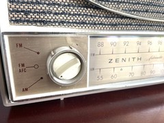 Vintage Zenith C725L Automatic Frequency Control AM/FM Super Sapphire Tube Radio