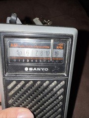 Vintage Portable Radio Sanyo/Video