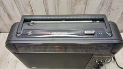 GE Super Radio III Long Range AM/FM – Black 7-2887A Tested Working Nice!!