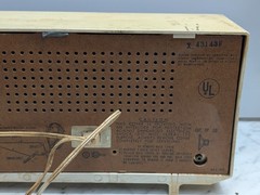 Vintage National Panasonic RE-744 FM AM 2-Band Tube Radio Made in Japan ~