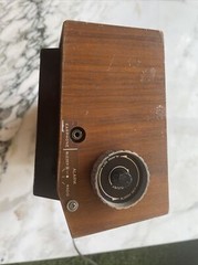 Vintage Sony Brown Wired FM – AM Solid State Digimatic Alarm Flip Clock Radio
