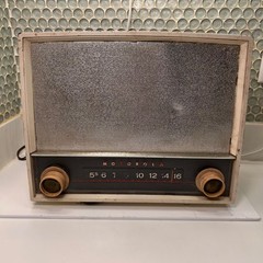 Vintage Motorola Dial Radio 63X Made in the USA Untested for parts Only