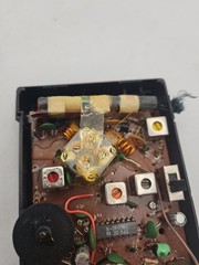 GENERAL ELECTRIC Model No. 7-2500B Hong Kong FM-AM Transistor Radio Works #CTL