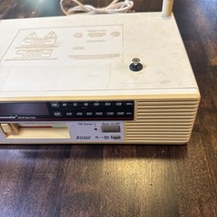 Vtg GE Spacemaker Clock/Radio/Cassette Player Model 7-4275A Works