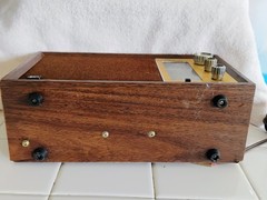 Realistic MTA-8 Vintage AM FM Radio Wood Grain Retro Analog Tested Works