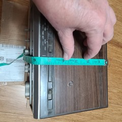 Vintage Sears SR 3000 Cassette AM/FM Alarm Clock Radio Parts Repair