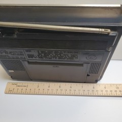 SONY TFM-7720W FM/AM 2 Band Receiver Portable Radio AC/Battery Tested & Working
