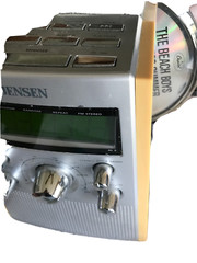 RETRO LOOK- JENSEN JCR-560 AM/FM Alarm & CD Clock Radio – PARTS OR RESTORE