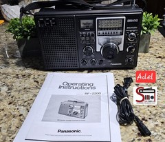 Panasonic RF-2200 Radio Recapped & Upgraded By Adel Used But Looks Like A New