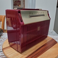 Very RARE Vintage 1953 Motorola Tube Radio Model 63L2 Working Maroon