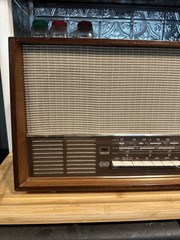 Orig. 1965 Grundig 4070U Tube Radio AM FM SW Germany Stereo Decoder AS-IS Beauty