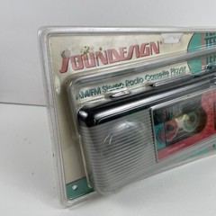 🔥Soundesign Radio Cassette AM/FM/Stereo 1988 Model 4611SGY BRAND NEW SEALED🔥