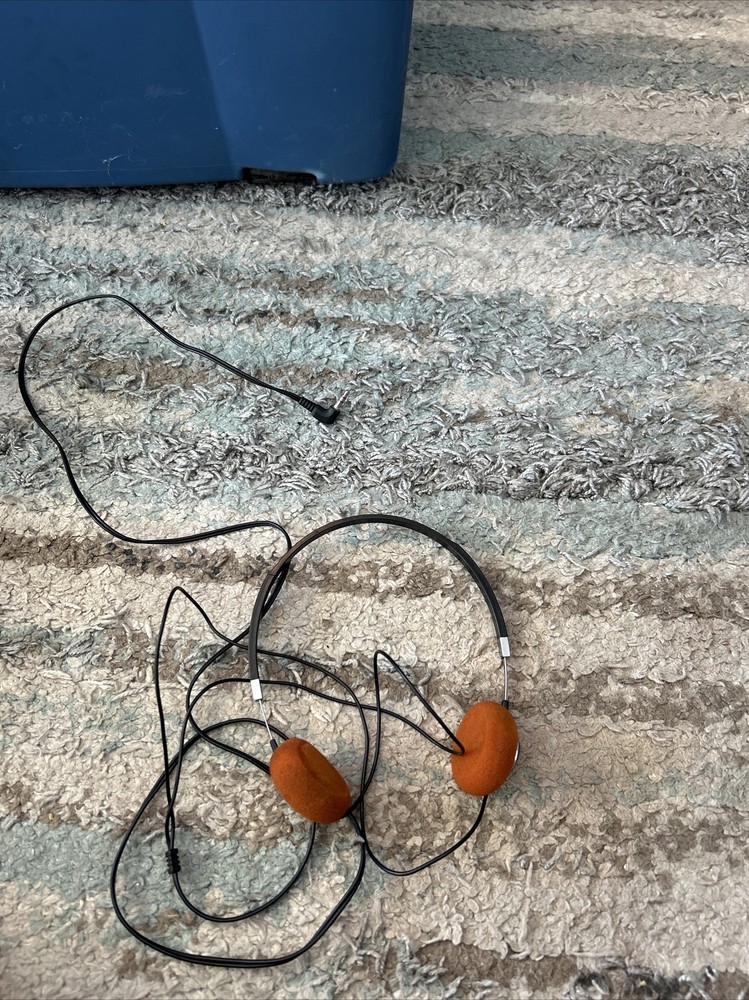 Vintage Panasonic RD 9217 Headphones Wired Retro Medal Band Over Ear