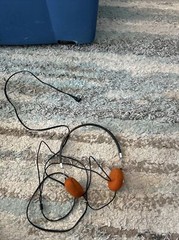 Vintage Panasonic RD 9217 Headphones Wired Retro Medal Band Over Ear
