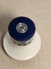Working Vintage Magnavox 1R1020 AM RADIO Red White & Blue Sound Capsule 1970s