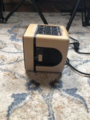 Vintage Magnavox Clock Radio D3110/37Z Beige AM FM Dual Alarm Hong Kong Tested
