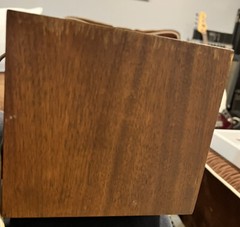 Vintage KLH Model Twenty One 21 FM Table Radio Wood Cabinet working condition