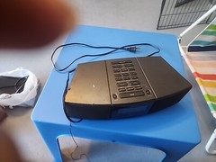 Vintage Zenith Clock Radio AM/FM/TV/Weather/ CD Player Z213W, REMOTE, Works ✅