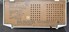 Vintage Panasonic RE-6283 FM AM Radio Tabletop Tested Works