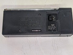 Vintage Randix QCR-18S Portable Radio & Alarm Clock (ZD)