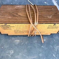 Realtime AM/FM Radio Model 3417 Woodgrain Vintage Works /Tested