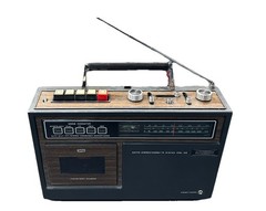 Superscope CRS-152 AM/FM Stereo Cassette Recorder Marantz Vintage Boombox Works