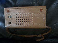 📻 Vintage Hitachi TH-848 8 Transistor AM Radio With Case – Working PLEASE READ