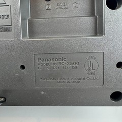 Panasonic RC-X500 Stereo Cassette Clock Radio For Repair Needs Tape Drive Belt