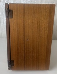 Panasonic Am Fm 2 Band RE-74 Vintage ￼Wood Cabin Solid State Radio