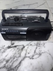SONY CFM-10 AM/FM Radio Cassette-Corder Cassette Player- TESTED – WORKS