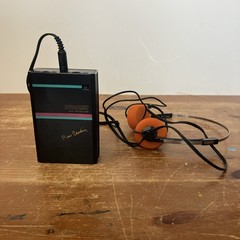 Vintage Pierre Cardin FM Receiver Portable Radio w/ Belt Clip
