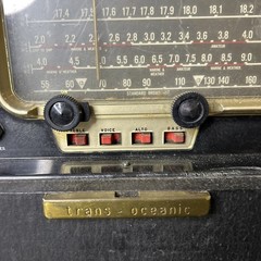 Vintage Zenith TransOceanic ShortWave Radio, model B600