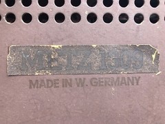 Vitage Metz Multi Band Vintage Tube Radio. Made in West Germany