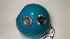 Vintage National Panasonic R-70 Panapet 70 AM Radio Blue EXPO 70 Space Age JP