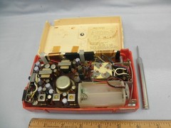 Rare, Unusual 1962 Singer RS-820-A 8 Transistor Radio & Original Box