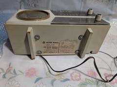 Rare Silver RS-520 Tube Radio Shirasuna Denki Bluetooth 2Band Mid-Century Japan