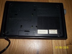 Vintage Sanyo RM6100 Super Thin Am/FM Clock Radio 1982, Works