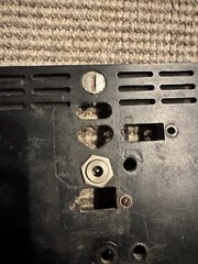 Braun Radio Germany. T1000 T 1000 Battery Holder Case Back Chassis. Parts Repair
