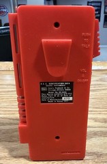 Vintage Sears Radio Red Walkie Talkie Voice Retro Siren Untested CB Era Novelty