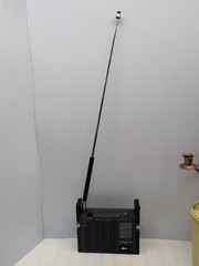 Vintage Sony Solid State Radio TFM-8100W Portable Weather AM FM VHF WB – Tested!