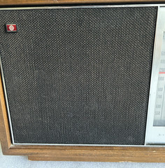 Vintage Panasonic K-780H FM AM 2-Band Wood Tabletop Radio 1975 Tested Works