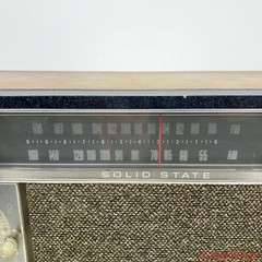 Vtg General Electric Superheterodyne C1590A AM/FM Dual Speaker Radio Working