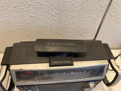 Emerson MBR-1 Multi Band AM/FM/CB/SW1&2/TV/AC/Weather/PA Portable Radio