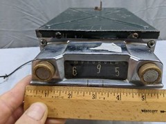 Sweet Retro Vtg Moto Rat Rod Motorola 6V Car Stereo Radio 400 w 12V Adapter