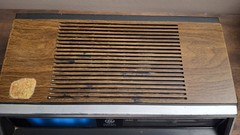 GE General Electric 7-4662A Electronic Touch Control Alarm Clock Radio Blue