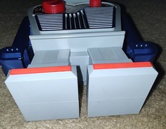 Vintage 1980s Robot AM Radio ROBO-AM1 Glowing Red Eyes Lights RARE (Tested-READ)